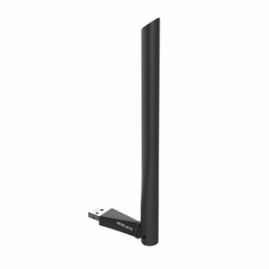 Belaidė USB tinklo plokštė MERCUSYS MA30H AC1300 dviejų dažnių juoda
