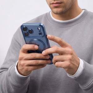 Tech-Protect MagFlex MagSafe  iPhone 18 Pro Max / 17 Pro Max dėklas, šviesiai mėlynas