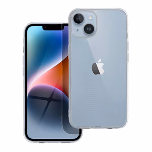 Чехол для iPhone 14 Clear Case 2 mm (защита камеры) прозрачный