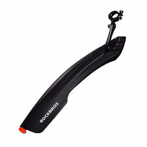 Rockbros DNB8001 purvasaugis su raudona LED lempute - juodas
