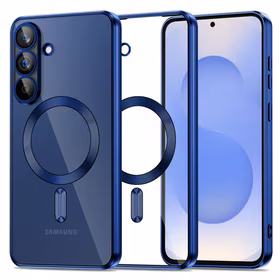 "Tech-Protect MagFlex MagSafe" dėklas "Samsung Galaxy S25 FE" - tamsiai mėlynas