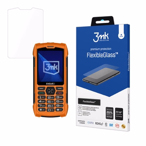 "3mk FlexibleGlass" hibridinis stiklas "Evolveo StrongPhone H1