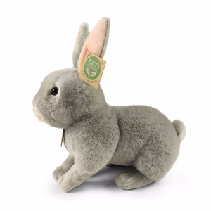 Rappa Soft Collection ekologiškas tikroviškas pliušinis žaislas – triušis, 23 cm