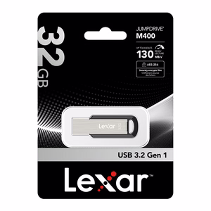MEMORY DRIVE FLASH USB3 32GB/M400 LJDM400032G-BNBNG LEXAR