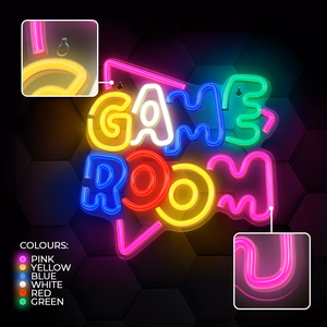 Neon PLEXI LED GAME ROOM multicolor NNE20 Neolia