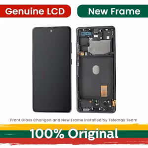 LCD Display Compatible With Samsung G780 S20 FE (G781 S20 FE 5G) with Frame / Cloud Navy Blue / (Renewed: Telemax)