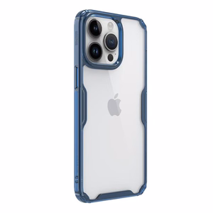 Dėklas Nillkin Nature TPU Pro Apple iPhone 15 Pro Max mėlynas