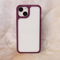 Color Shock dėklas telefonui iPhone 12 / 12 Pro 6,1" kaštoninis