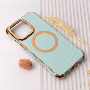 Circle Glam Magnetinis dėklas telefonui iPhone 14 Pro 6,1" mėtų