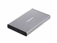 NATEC RHINO GO HDD KORPUSAS (USB 3.0, 2,5", PILKAS)
