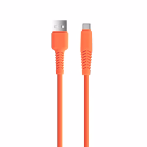 Setty kabelis USB - USB-C 1,5 m 2,1A KSA-C-1.5210 oranžinis