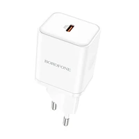 Įkroviklis Borofone BN6 20W USB-C baltas
