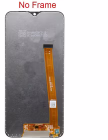 Ekranas Samsung A202 A20e 2019 su lietimui jautriu stikliuku Black originalus