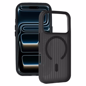 Tel Protect Twist Magsafe dėklas skirtas Iphone 17 Pro Max juodas