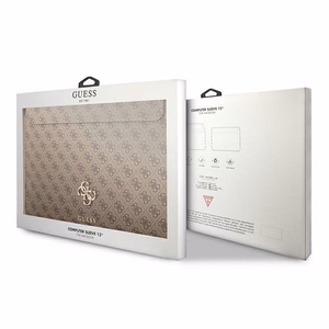 Guess dėklas GUCS13G4GFBR 13" rudas 4G Didelis logotipas