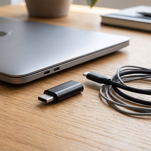 Adapteris Micro USB to Type C Blue Star - juodas