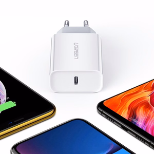 Ugreen USB įkroviklis Power Delivery 3.0 Quick Charge 4.0+ 20W 3A baltas (60450)