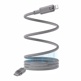 YESIDO MAGNETIC LAIDAS  CA172L 27W TYPE-C/LIGHTNING 1M 3A GREY