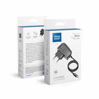 Įkroviklis Blue Star (TFK-TC-1095B) microUSB 1A juodas