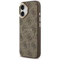 GUESS dėklas IPHONE 17 suderinamas su MagSafe GUHMP17SP4MSEGCW (PU 4G su klasikiniu) rudas