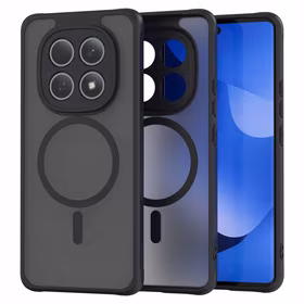 Spacecase dėklas Hybrid Mag RM Note 15 4G/5G juodas