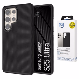 3mk Fortis MagCase dėklas, skirtas Samsung Galaxy S25 Ultra, juodas