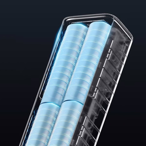 Cuktech CKPB100PGLBL 150W 10000mAh USB-C USB-A - juoda