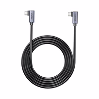 UNITEK C14147ABK01-0.5M - USB C 90°/90° PD 100W M/M 1M