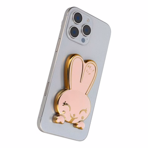 RABBIT telefono stovas - lipnus - rožinis