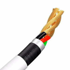 Набор кабелей Baseus Simple Wisdom Data Cable Kit USB на Micro 2.1A (2 шт./комплект) 1.5м белый