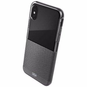 X-Doria Dash Ballistic Nylon dėklas, skirtas iPhone X, pilkas ir juodas
