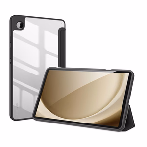 Dux Ducis Toby dėklas planšetiniam kompiuteriui Samsung Galaxy Tab A9 8.7'' su flip stovu - juodas