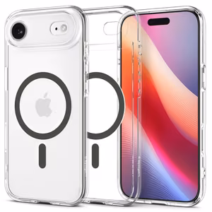 Spigen Ultra Hybrid Magnetinis dėklas telefonui iPhone 17 Air - Skaidrus pilkas