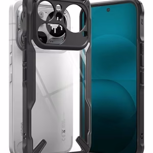 Ringke Fusion X Чехол для Nothing Phone 4A Pro - прозрачный с чёрным