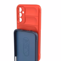 Dėklas telefonui Magic Shield Samsung Galaxy A24 4G lankstus apsauginis dėklas - raudonas