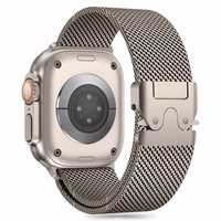 Tech-Protect Milano apyrankė Apple Watch 6 / 7 / 8 / 9 / 10 / SE / Ultra 1 / 2 (44 / 45 / 46 / 49 MM) - titano