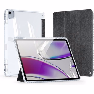 Dėklas Dux Ducis "Unid" skirtas Apple iPad Air 13 (2025) / Air 13 (2024) / iPad Pro 12.9 (2018 / 2020 / 2021 / 2022) juodas