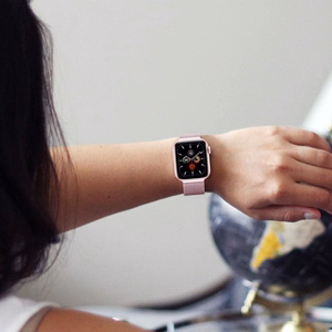 TECH-PROTECT MILANESEBAND APPLE WATCH 4 / 5 / 6 / 7 / 8 / 9 / SE / ULTRA 1 / 2 (42 / 44 / 45 / 49 MM) ŽVAIGŽDŽIŲ ŠVIESA