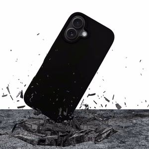 3mk Silikoninis dėklas telefonui iPhone 16 Plus - juodas
