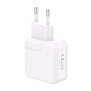 Sieninis įkroviklis MX BURST GaN PD 35W, 2xUSB-C + C/C PD laidas 65W baltas