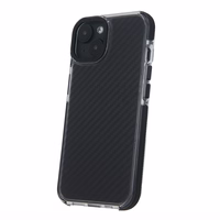 Acrylic Carbon dėklas for iPhone 16e / 17e juodas