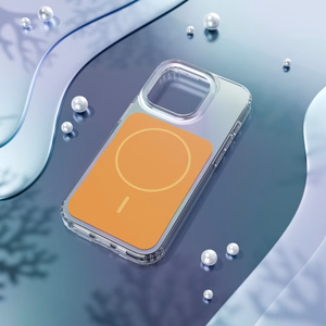 Etteri Hidden Pearl dėklas iPhone 15 Pro 6,1" oranžinis