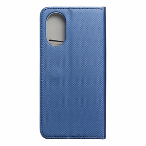 SMART CASE knygos tipo dėklas telefonui OPPO A18 / A38 tamsiai mėlynas