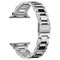 Spigen Modern Fit dirželis Apple Watch 4/5/6/7/8/SE (38/40/41 mm) - sidabrinis