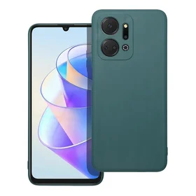 Matinis dėklas telefonui HONOR X7a - tamsiai žalias