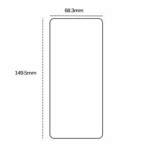 Grūdintas 2,5D stiklas, skirtas "Google Pixel 7 5G