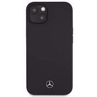 Mercedes Silikoninė Linija Dėklas iPhone 13 mini - Juodas