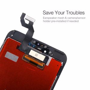 LCD ekranas NCC Iphone 6S Plus Juodas Pažangus