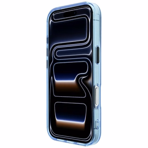 BMW M IML Frosted Metal Logo & Trims MagSafe dėklas, skirtas iPhone 17 Pro Max / 18 Pro Max – mėlynas