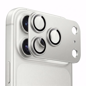 Защита камеры из закалённого стекла Tech-Protect Camfull Fit+ для iPhone 18 Pro Max – серебристая